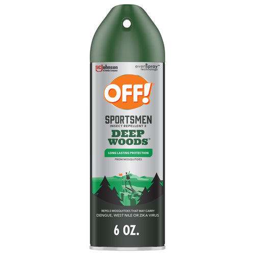 OFF! Deep Woods Sportsmen Insect Repellent III Bug Spray, 6 oz
