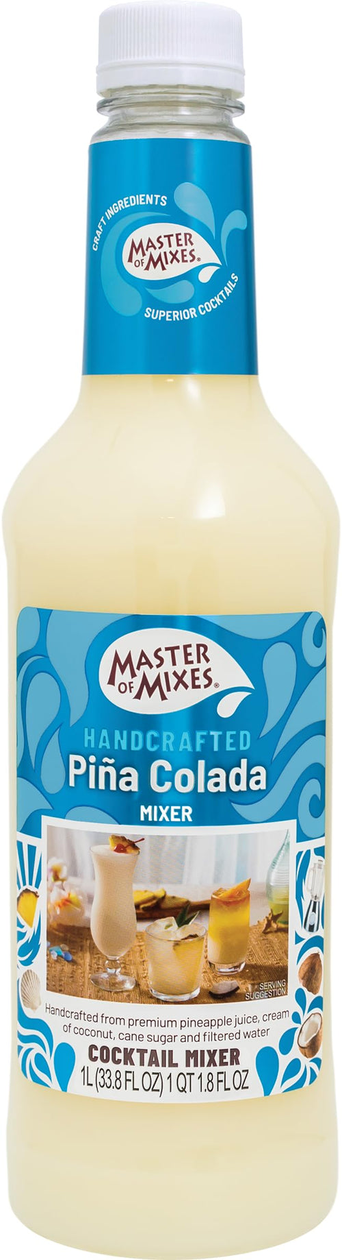 Master of Mixes Pina Colada Drink Mix, 33.8 fl oz