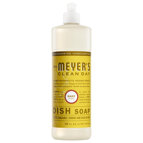 Mrs. Meyer's Clean Day Liquid Dish Soap, Daisy, 16 fl oz