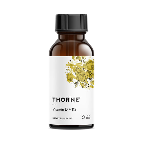 Thorne Vitamin D/K2 Liquid, 1 fl oz (30 mL)
