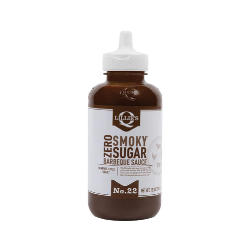 Lillie's Q Zero Sugar Smoky BBQ Sauce, 13.8 oz