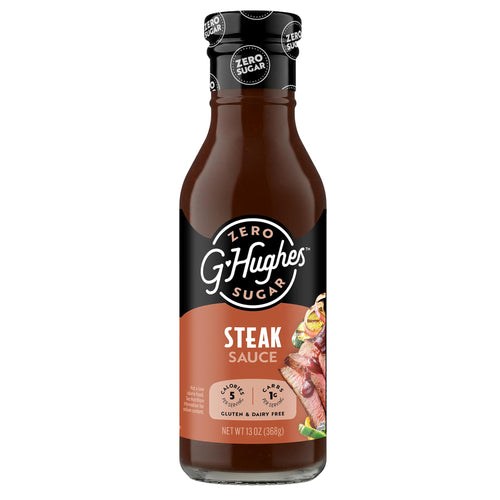 G Hughes Sugar-Free Steak Sauce, 13 oz