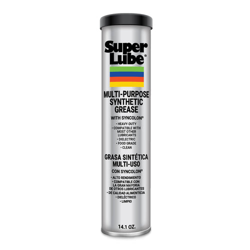 Super Lube Multi-Purpose Synthetic Grease with Syncolon, 14.1 oz Cartridge