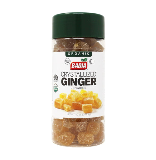 Badia Organic Crystallized Ginger, 10 oz