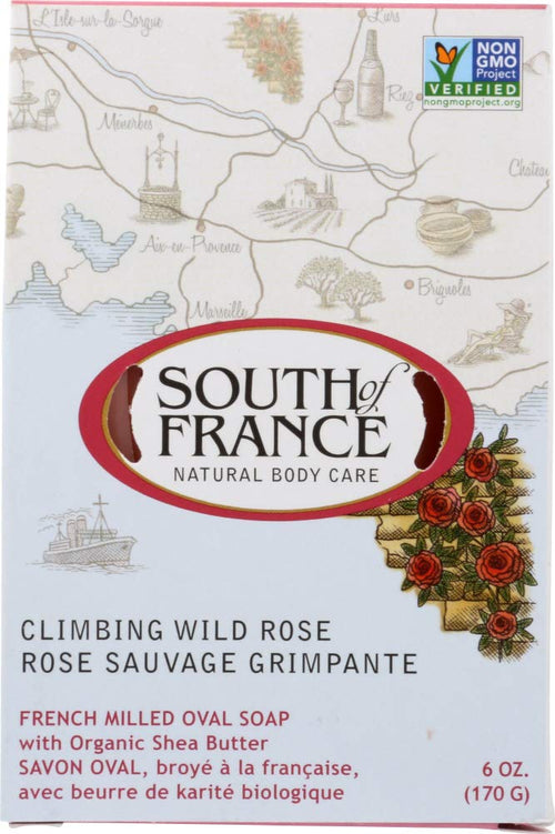 South of France Climbing Wild Rose Bar Soap