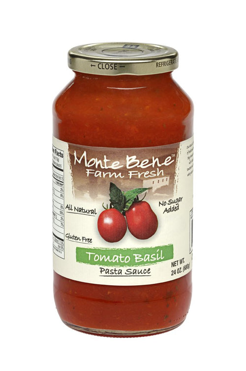 Monte Bene Tomato Basil Pasta Sauce, 24 oz