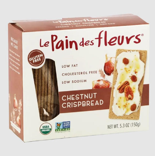 Le Pain des Fleurs Chestnut Crispbread, 5.3 oz