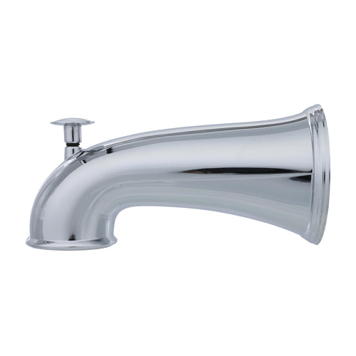 Danco Decorative Tub Faucet Spout with Pull-Up Diverter, 6 in, Chrome