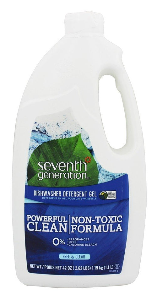 Seventh Generation Free & Clear Dishwasher Detergent Gel, 42 oz