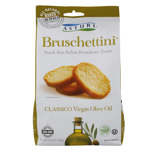 Asturi Bruschettini, Classico Virgin Olive Oil, 4.23 oz