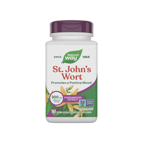 Nature's Way St. John's Wort Extract, 300 mg, 90 Capsules