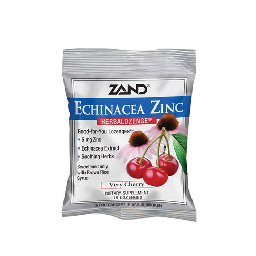 Zand HerbaLozenge, Cherry Echinacea Zinc, 15 Count (Pack of 3)
