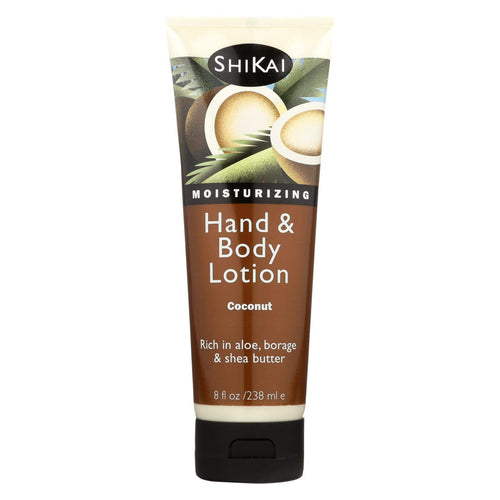 ShiKai Coconut Hand and Body Lotion, 8 oz