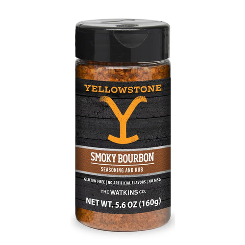 Yellowstone Smoky Bourbon Seasoning and Rub, 5.6 oz