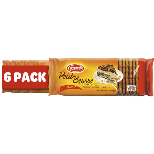 Osem Petit Beurre Cookies, 8.8 oz (Pack of 6)