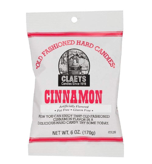 Claey's Cinnamon Candy, 6 oz Bag (Pack of 3)