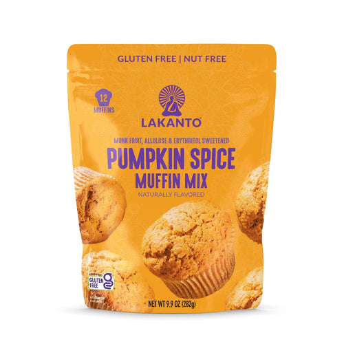 Lakanto Pumpkin Spice Muffin Mix, Gluten Free, 9.9 oz
