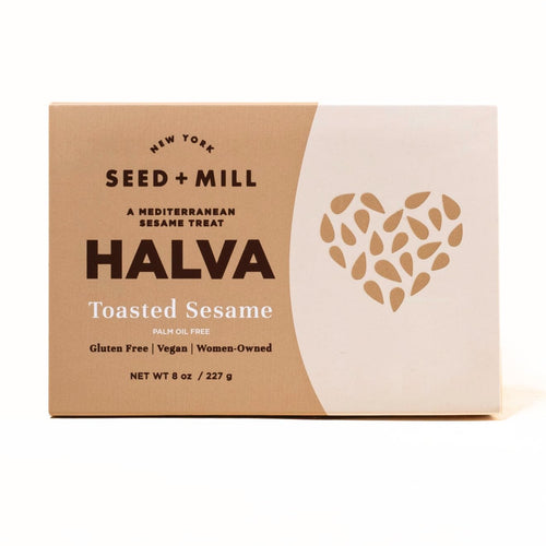 Seed + Mill Toasted Sesame Halva, 8 oz