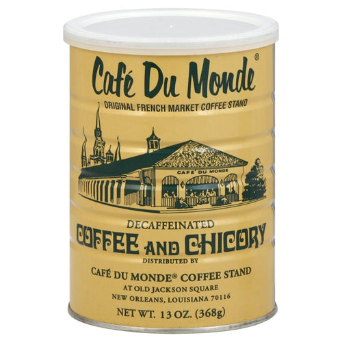 Cafe Du Monde Decaf Coffee and Chicory, 13 oz (Pack of 3)