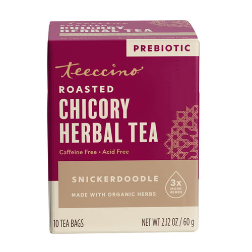 Teeccino Snickerdoodle Herbal Tea, 10 Tea Bags