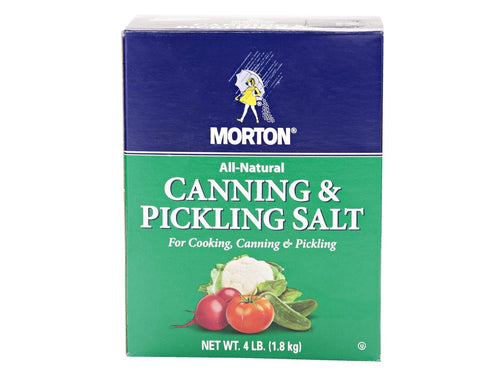 Morton All Natural Canning and Pickling Salt, 4 lb Box