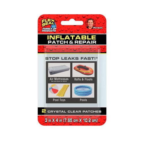 Flex Seal Patch & Repair Kit for Air Mattresses, Rafts and Pool Toys