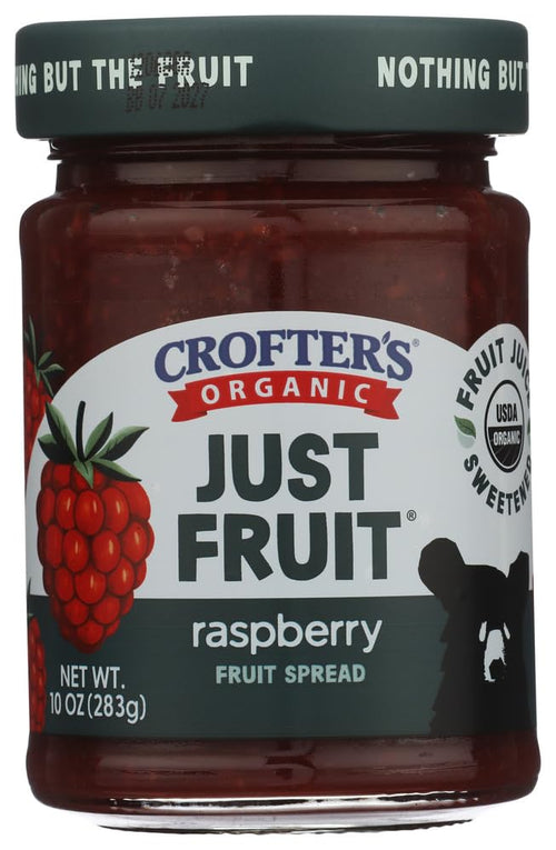 Crofter's Organic Raspberry Fruit Spread, 10 oz