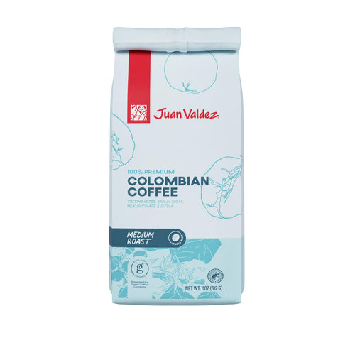 Juan Valdez Medium Roast Whole Bean Coffee, 11 oz Bag