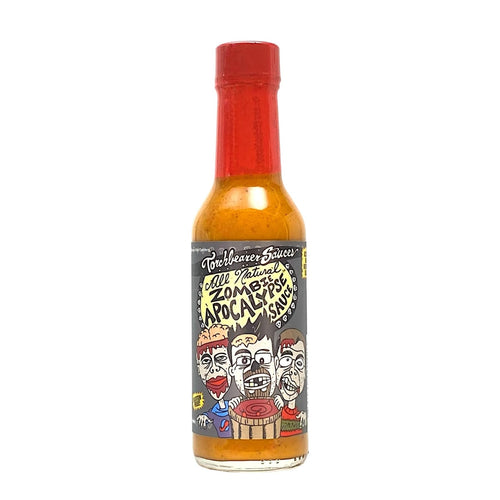 Torchbearer Sauces Zombie Apocalypse Ghost Chili Hot Sauce, 5 oz