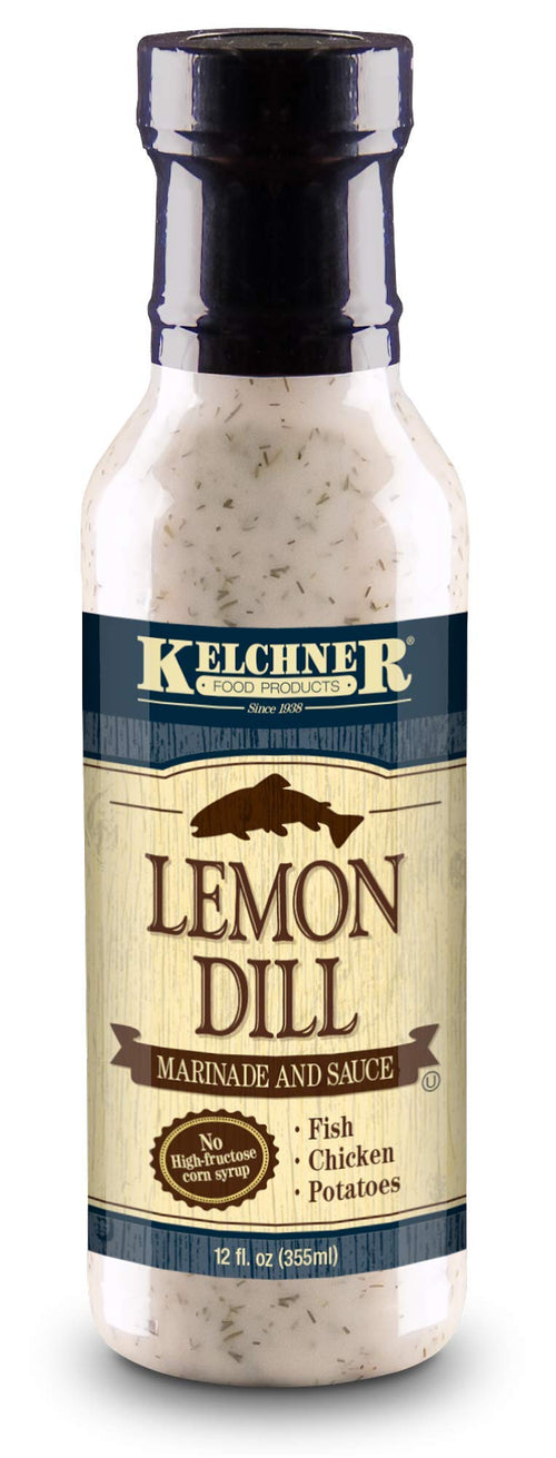 Kelchner Lemon Dill Marinade & Sauce, 12 fl oz