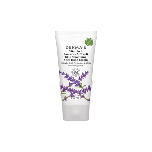Derma E Lavender & Neroli Skin Smoothing Shea Hand Cream, 2 oz