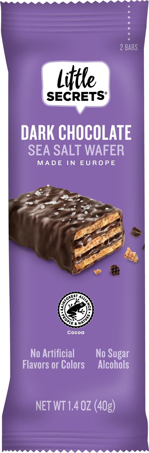 Little Secrets Dark Chocolate Crispy Wafers, 1.4 oz