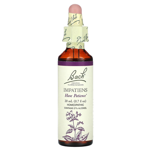 Bach Original Flower Remedies Impatiens, 20 mL