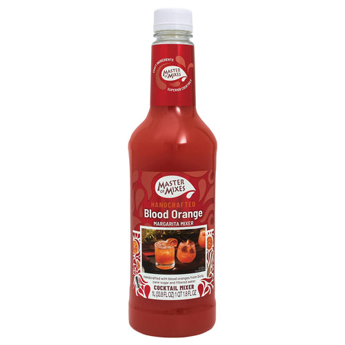 Master of Mixes Blood Orange Margarita Drink Mix, 1 Liter Bottle