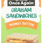 Once Again Organic Peanut Butter Graham Sandwiches Multi-Pack, 1.59 oz