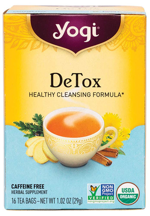 Yogi Organic Detox Tea, 16 Count