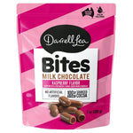 Darrell Lea Milk Chocolate Raspberry Bites, 7 oz