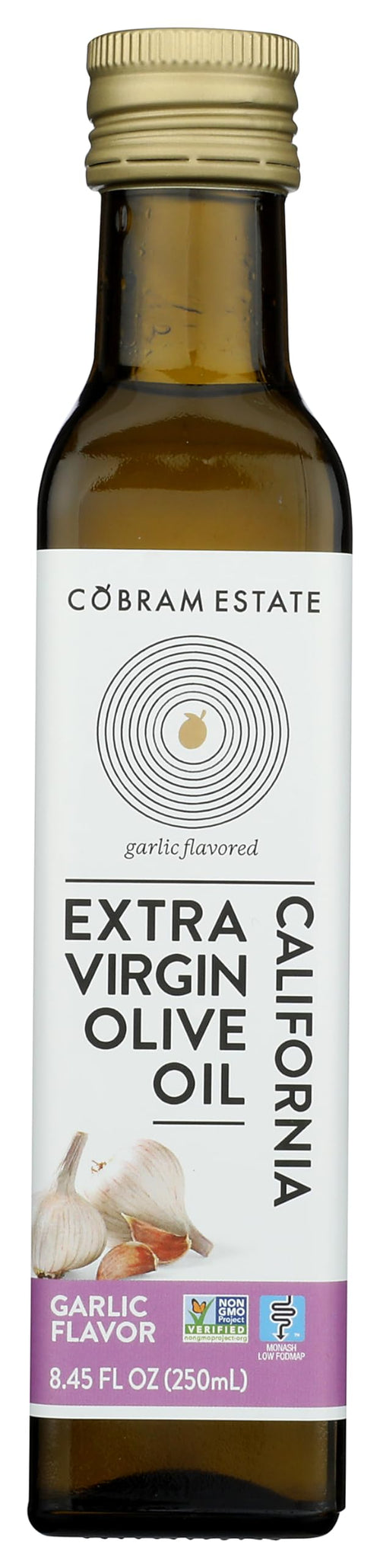 Cobram Estate Garlic Artisan Collection Flavored Extra Virgin Olive Oil, 250 mL