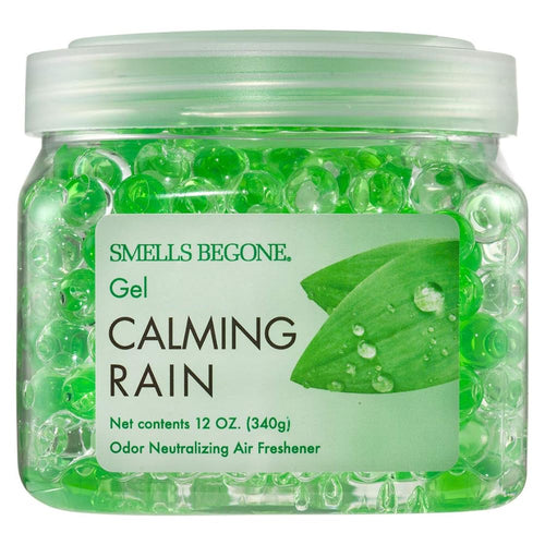 Smells Begone Odor Eliminator Gel, Calming Rain, 12 oz