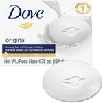 Dove Original Beauty Bar 3-in-1 Moisturizing Soap, 4.75 oz