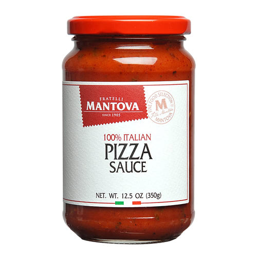 Mantova Authentic Pizza Sauce, 12.5 oz (Pack of 2)