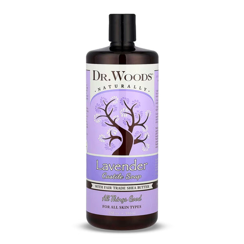 Dr. Woods Lavender Liquid Castile Soap, 32 fl oz