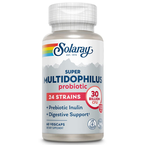 Solaray Multidophilus 24 Strain Probiotic, 30 Billion CFU, 60 VegCaps