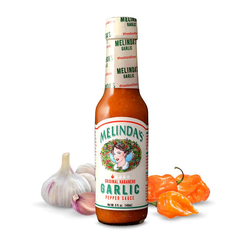 Melinda's Garlic Habanero Hot Sauce, 5 oz