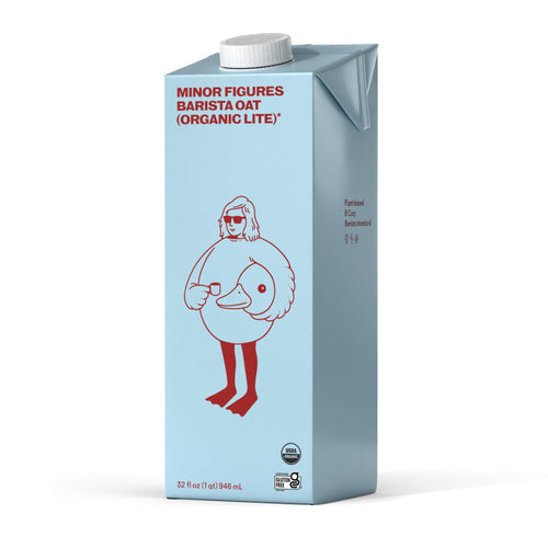 Minor Figures Organic Light Barista Oat Milk, 32 fl oz