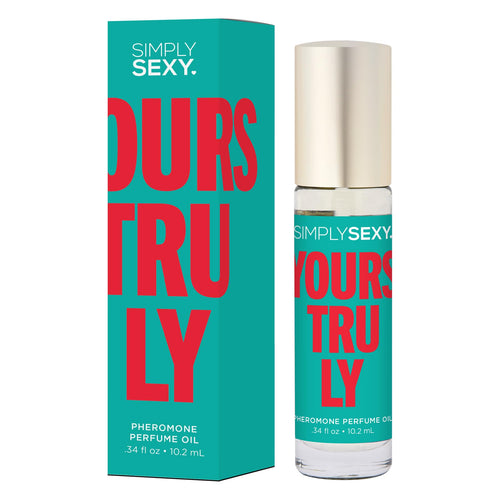 Simply Sexy Affirmations Yours Truly Pheromone Perfume Oil, 0.34 fl oz
