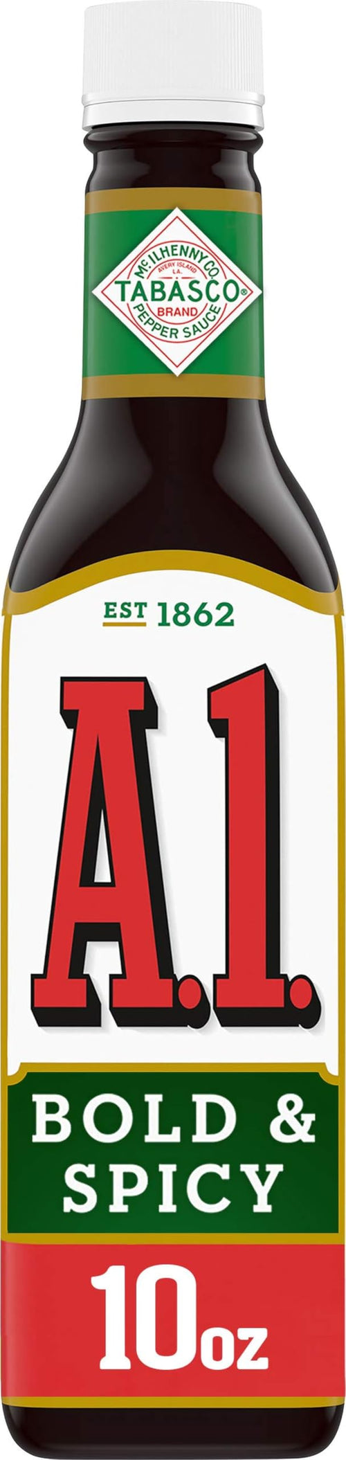 A.1. Bold & Spicy Sauce with Tabasco, 10 oz
