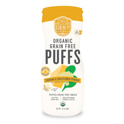 Serenity Kids Organic Grain Free Baby Puffs, 1.5 oz