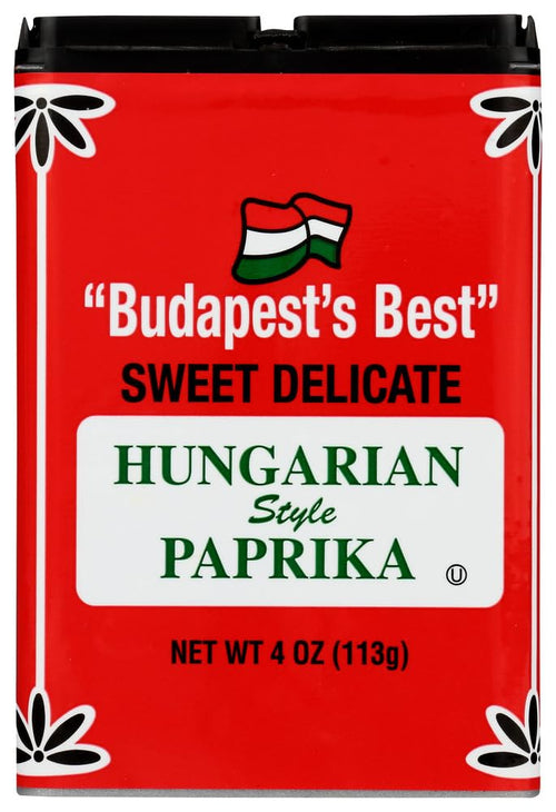Budapest's Best Sweet Hungarian Style Paprika, 4 oz