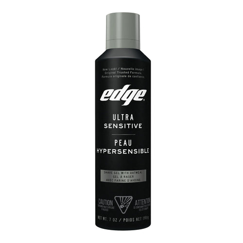 Edge Ultra Sensitive Skin Unscented Shaving Gel, 198 g